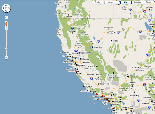 map of california coast. california-coast.png